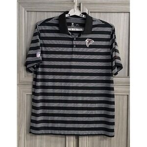 NFL Nike Dri-FIT On Field Apparel Atlanta Falcons Polo Shirt Short Sleeve Sz XL